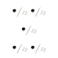 thumbnail image 1 of Ruiboury Lightweight Hood Lock For Car Modification Security Sleek Affordable black DP17-25 5Set, 1 of 6