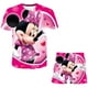 thumbnail image 1 of Conjuntos de ropa de Mickey Mouse para niños, ropa de verano para bebés, camiseta de manga corta para niñas y pantalones, trajes de 2 uds, ropa para niños de 12M Gao Jinjia LED, 1 of 2