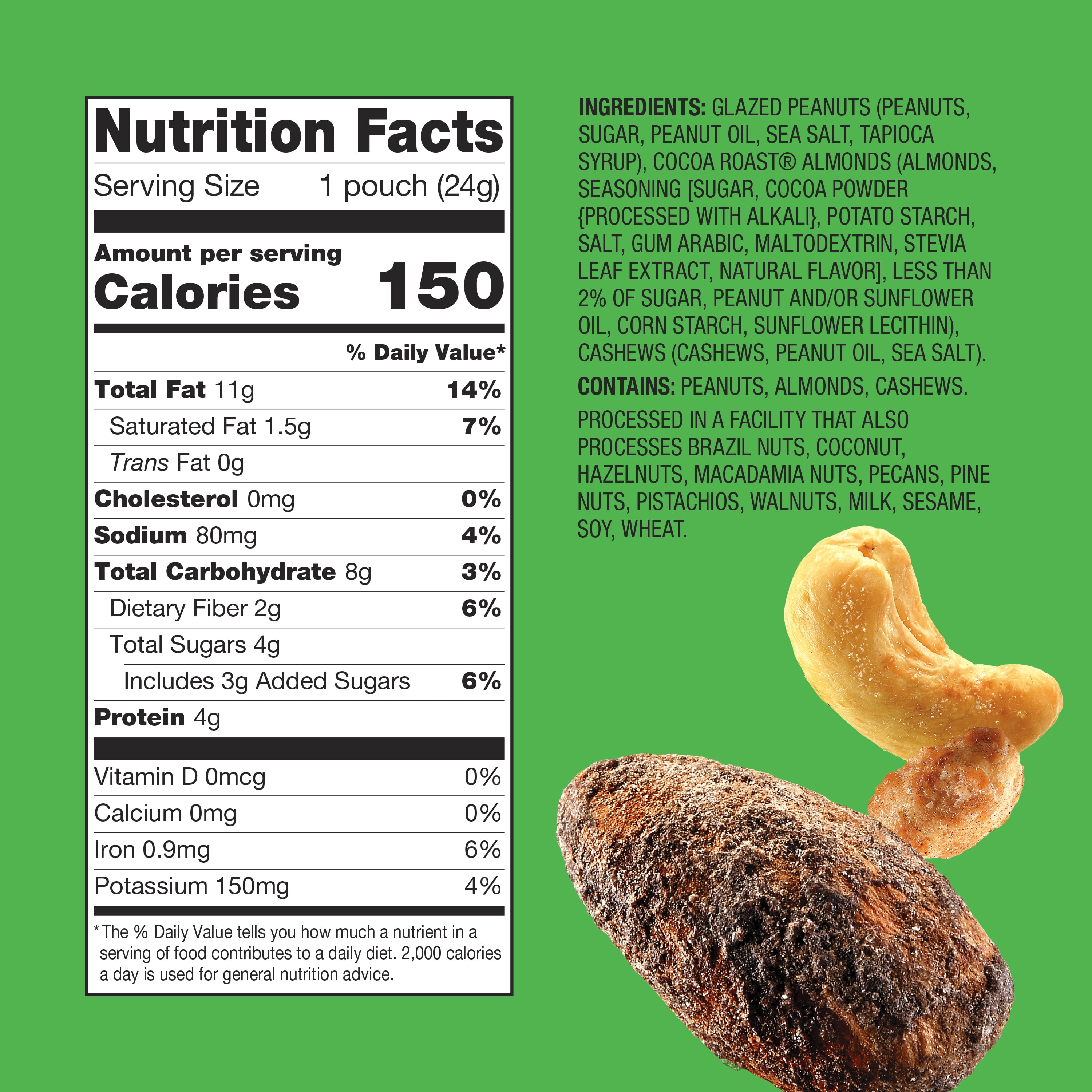 Emerald 150cal Chocolate Peanut Crunch 7ct