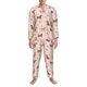 thumbnail image 3 of Fotbe Star Cute Dog Pijama de Hombre con Estampado de Manga Larga, Conjunto de 2 Piezas, Ropa de Dormir Suave y Cómoda con Bolsillos-Large, 3 of 7