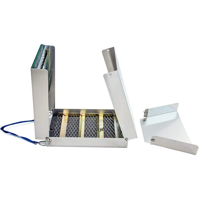 Boîte Pliante en Aluminium de 50 Pouces avec Mousse de Mineur et Métal Expansé pour Récupération d'Or Fin