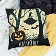 thumbnail image 2 of Halloween Decor Throw Pillow Covers Ghost Pillow Cases Decor Cushion Cover,Decoration Pillowcase for Bedroom Bed Outdoor Couch Sofa, 2 of 5