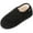 Carbon Black, variant on LongBay Women's Adjustable Diabetic Slippers Memory Foam Arthritis Edema Fuzzy House Shoes