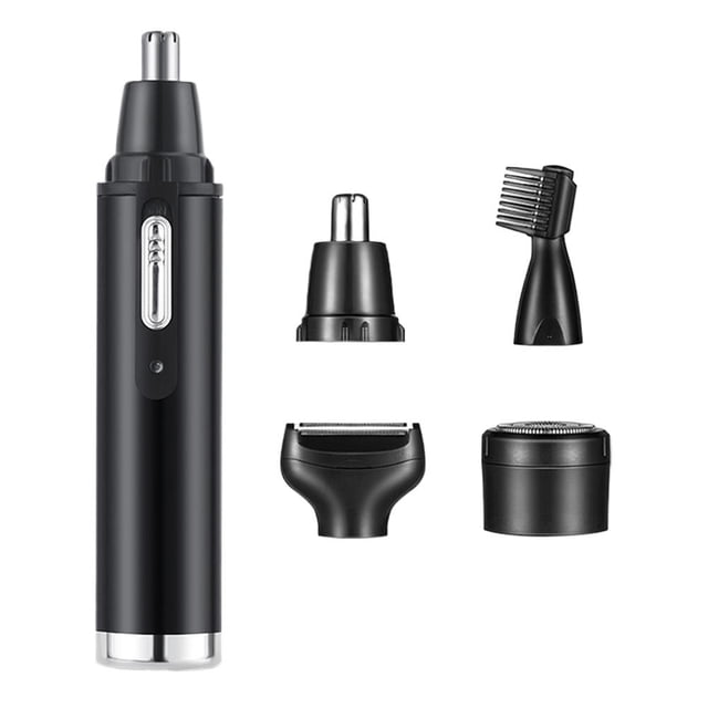 4-in-1 Design Electric Nose Hair Trimmer Facial Trimming Multi-function Mini Shaver Portable Usb Rechargeable Easy To Use Nose Hair Trimmer Personal Care