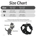 thumbnail image 2 of Cat Harness And Leash For Walking, Escape Proof Soft Adjustable Vest Harnesses For Cats, Easy Control Breathable Jacket, Black, Xs, 2 of 4
