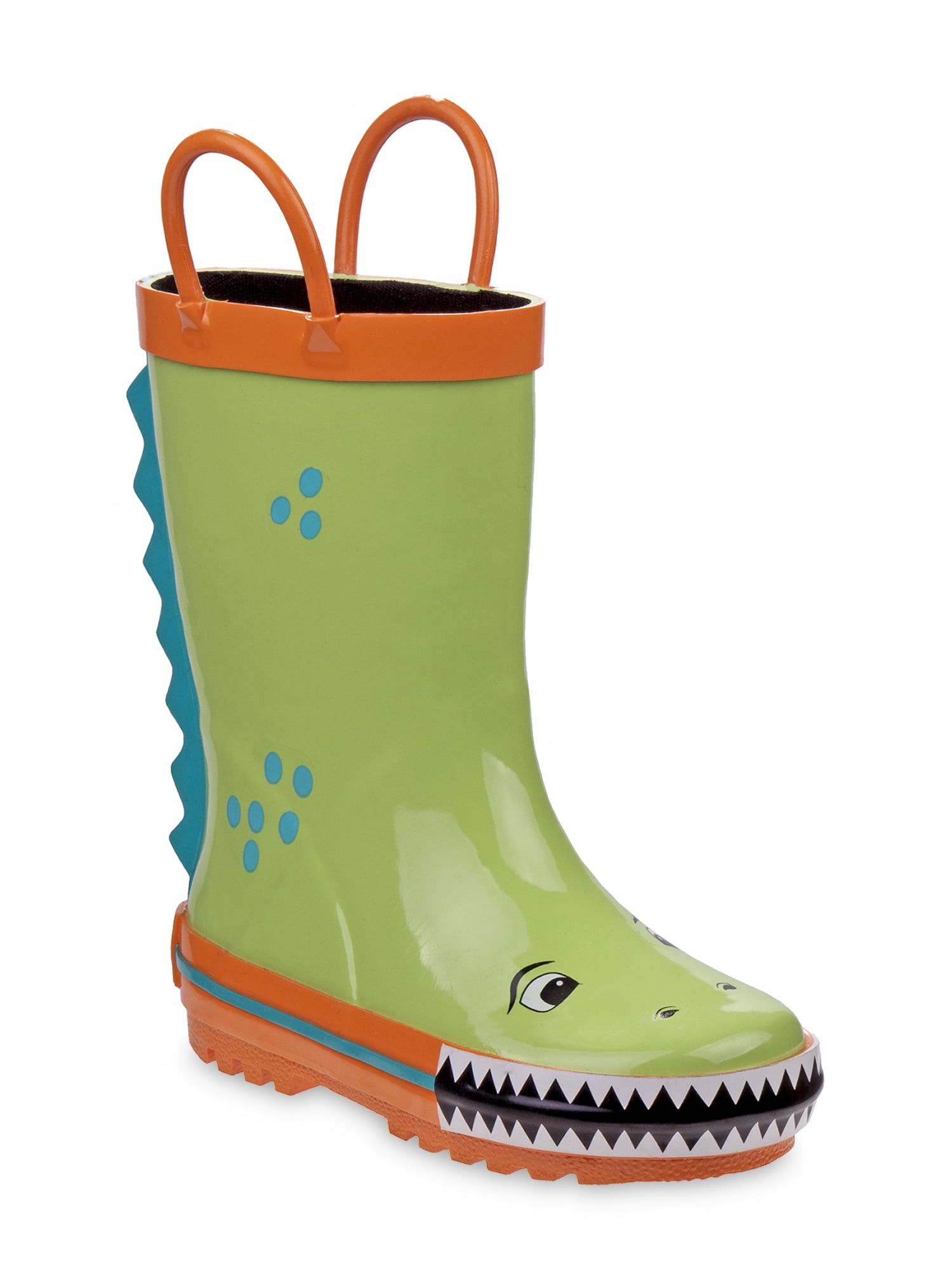 Rugged Bear Dinosaur Rain Boots (Little Boys) - Walmart.com