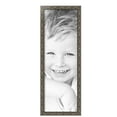 thumbnail image 2 of ArtToFrames 10" x 30" Silver Picture Frame, 10x30 inch Silver Wood Poster Frame (WOM-4993),  Pack, 2 of 7