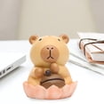 thumbnail image 3 of AMLESO Mini Figurine Capybara Art Crafts Figurine Capybara pour Maison Entrée Chambre A, 3 of 7