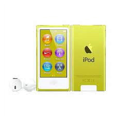 ポータブルプレーヤー Apple iPod nano 16GB state iPod Nano 7th Gen (16GB) Yellow, MP3 Player, New ( No Retail