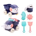 thumbnail image 1 of 6Pcs Summer Beach Water Toy Car Children Digging And Playing With Sand Shovel Hourglass Set Toy, 1 of 11