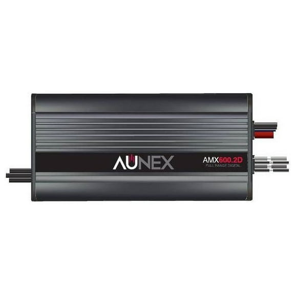 Aunex  AMX600.2D AMX Series 300 x 2 @ 2 Ohms Waterproof Car Audio Amplifier