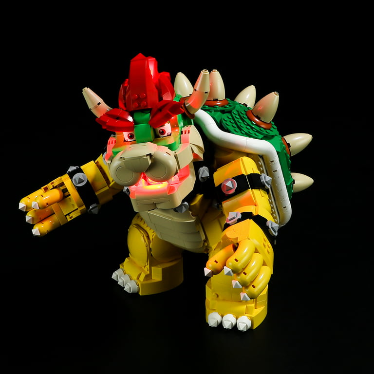LED Light Kit for Lego 71411 The Mighty Bowser Model Lighting Set Remote  Control
