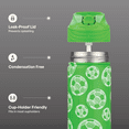 thumbnail image 3 of TAL 26oz Stainless Steel Ranger Water Bottle with Easy Sip Straw, Soccer, 3 of 10