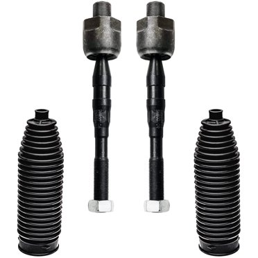 6pc Front Inner & Outer Tie Rod End Kit With Bellows Boots For Nissan Sentra/200SX