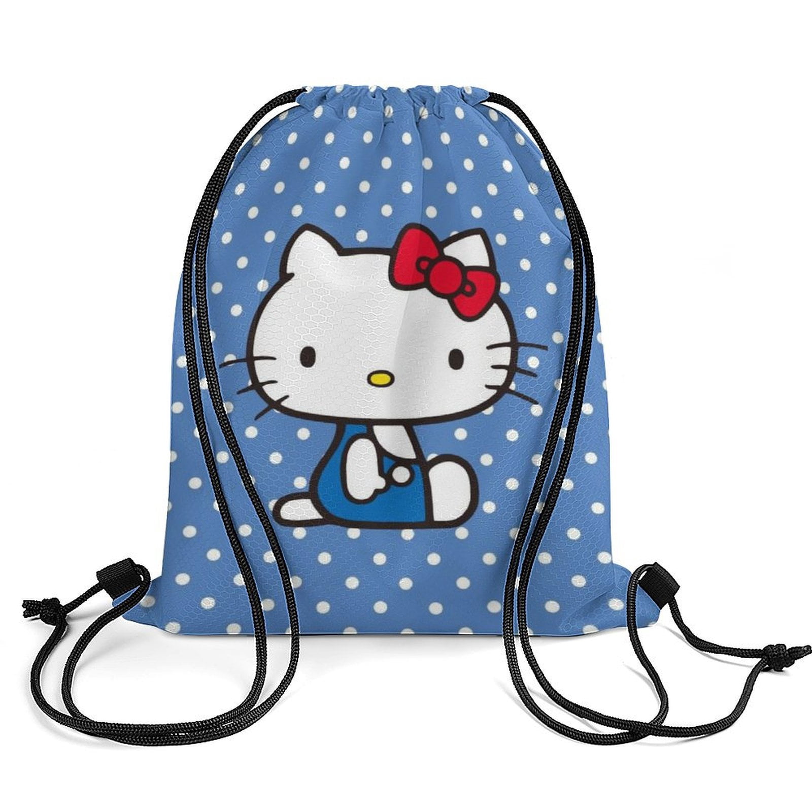 Hello Kitty Drawstring Backpack Water Resistant String Bag  display picture 2