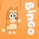 thumbnail image 1 of Bluey Bingo Little Boys Fleece Half Zip Hoodie Orange 6 Bluey Bluey, 1 of 2