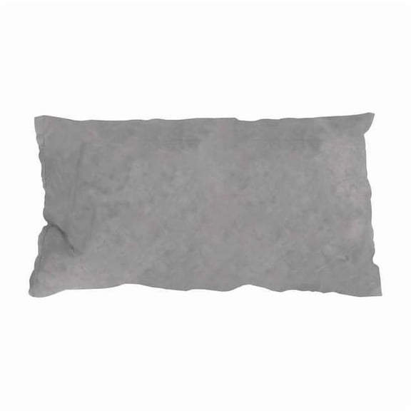 Condor Sorbent Pillow, 36 gal, 8 1/2 in x 17 in, Universal, Gray, 20 PK 35ZR15