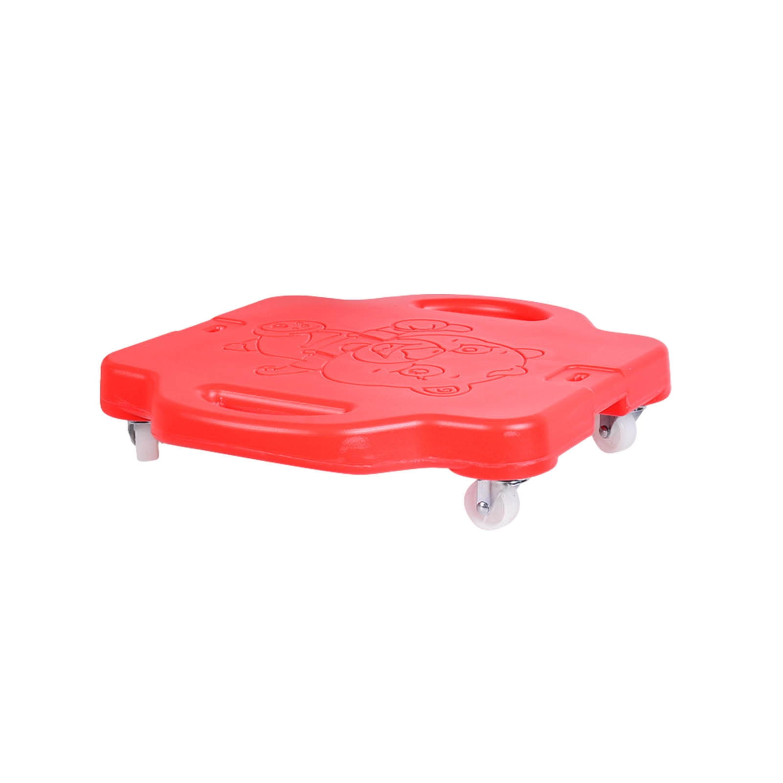 Scooter Board with Handles Plastic Gym Sports Scooters for Kids