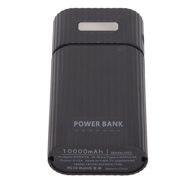 Cargador de batería DIY para tableta de teléfono móvil, batería H02 2x 21700, Kit de banco de energía DIY USB, banco de energía DIY diseñado para profesionales