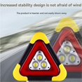 thumbnail image 3 of Emergency Triangular Warning Light Safety Emergency Breakdown Lamp Portable Solar Light for Camping, 3 of 5