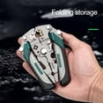 thumbnail image 7 of Hyasfey 16 in 1 Foldable Wire Stripper Multifunctional Wire Crimping Stripping Cutting Tool Portable Stainless Steel Wire Stripper for Electricians DIY Enthusiasts, 7 of 7