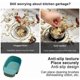 thumbnail image 4 of Sink Strainer Colander Drain Basket, Multifunction Saddle-shaped Mesh Strainer, Corner Food Strainer, 4 of 4