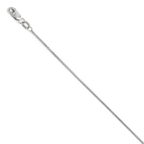 Finejewelers 9 Inch 14k White Gold 1.7mm Singapore Chain Ankle Bracelet Smaller Ankles