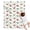 White Cartoon Dinosaurs, variant on White Cartoon Dinosaurs Leaves Pattern Blanket,Comfortable Soft Flannel Throw Blanket,All Season,Warm Lightweight Blankets for Sofa Bed Couch Living Room Chair,30"x40"