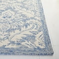 thumbnail image 3 of SAFAVIEH Micro-Loop Romain Damask Wool Area Rug, Blue, 5' x 8', 3 of 8