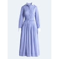 thumbnail image 4 of Free Assembly Women’s and Women's Plus Smocked Gingham Shirtdress, XS-4X, 4 of 5