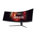 thumbnail image 3 of Acer Nitro 49" DQHD UltraWide (5120 x 1440) Curved Gaming Monitor, AMD Free Sync Technology, 240Hz, 3ms, 32:9 Aspect Ratio, Black, EI491CUR W3biiphx, 3 of 7
