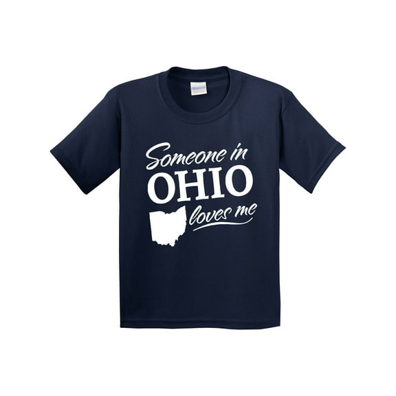 Inktastic Someone in Ohio Loves Me Youth T-Shirt
