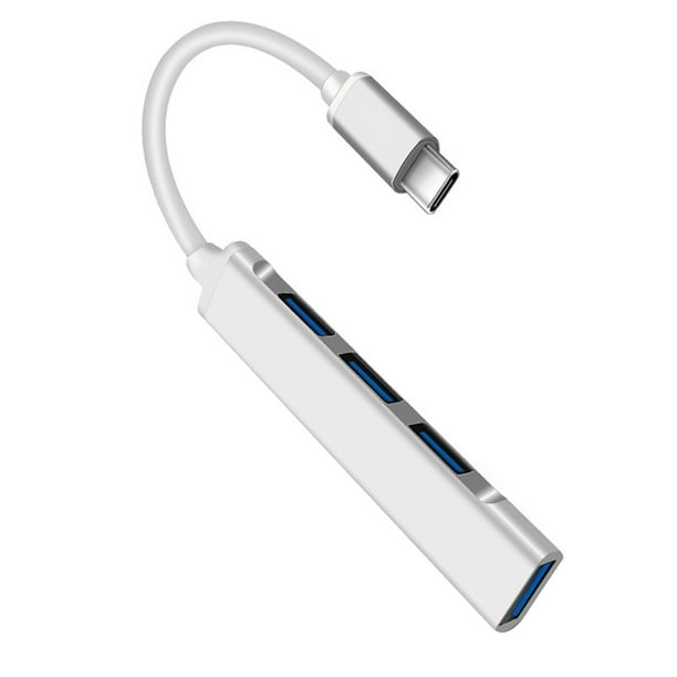 Estación de acoplamiento tipo C multifunción 4 en 1 USB C Hub con