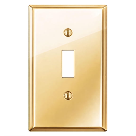 Rio Salto Brushed Brass Decorative Rocker Light Switch Cover Plates ...