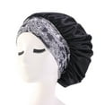 thumbnail image 4 of Waterproof Shower Cap Wide Band Elastic Hat Bathing Cap Hair Salon, 4 of 5