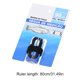 thumbnail image 5 of Regla de pesca de PVC, herramienta de pesca impermeable, sin deformación para pescar (azul), 5 of 5