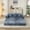 Blue + Primary Living Space + Classic + Foam + Chenille + Chenille, variant on Comfy Convertible Folding Mattress Couch, Floor Sofa Bed, Chenille Floor Sofa with Armrest, Floor Sofa Lounge Couch for Living Room Bedroom Lounge Studio-Green