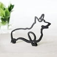 thumbnail image 3 of Metal Dog Minimalist Art Wall Sculpture, Minimalist Dog Line Wall Art, Modern Minimalist Home Decor Living Room Decor, 3 of 3