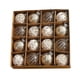 thumbnail image 4 of 16 adornos navideños de bolas con dijes colgantes de 6 cm para decoración navideña. Champán, 4 of 9