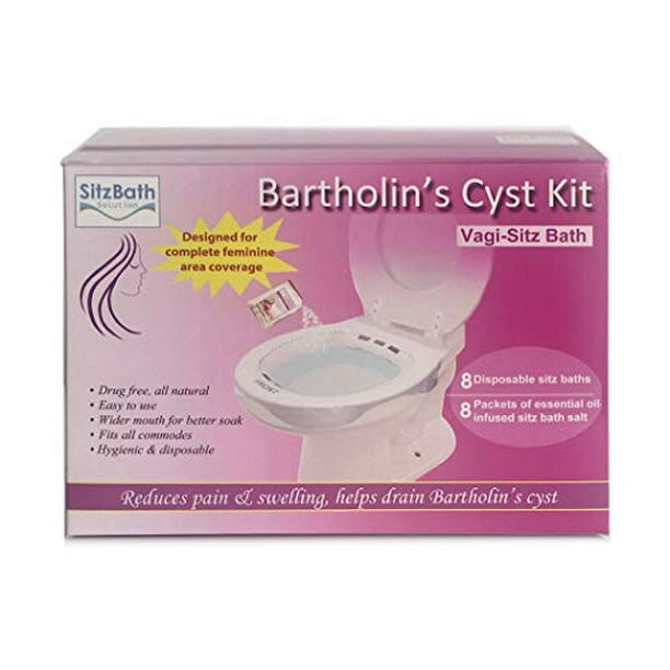 bartholin cyst sitz bath kit reduces pain and swelling helps drain bartholin cyst all natural home remedy for vulvar cyst and abscess walmart com walmart com