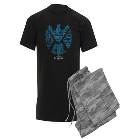 

CafePress - SHIELD Logo Alien Writing - Men s Dark Pajamas