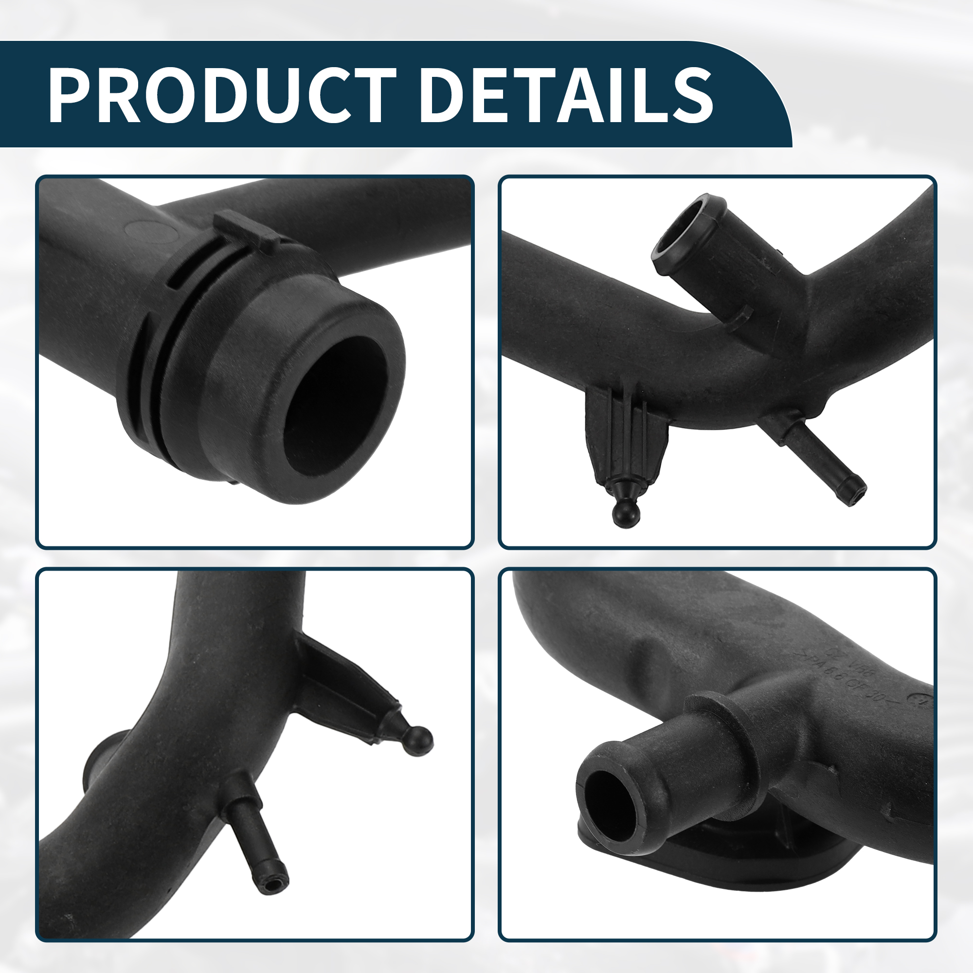 Unique Bargains Cooling Radiator Hose For Audi A4 A4 Quattro A6 2005-2011