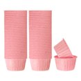 thumbnail image 1 of 100pcs 3.5oz Moldes para Magdalenas de Papel de Tamaño Estándar Envoltorios Antiadherentes Desechables para Tartas Bodas Cumpleaños Navidad Rosa, 1 of 6
