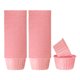thumbnail image 1 of 100pcs 3.5oz Moldes para Magdalenas de Papel de Tamaño Estándar Envoltorios Antiadherentes Desechables para Tartas Bodas Cumpleaños Navidad Rosa, 1 of 6