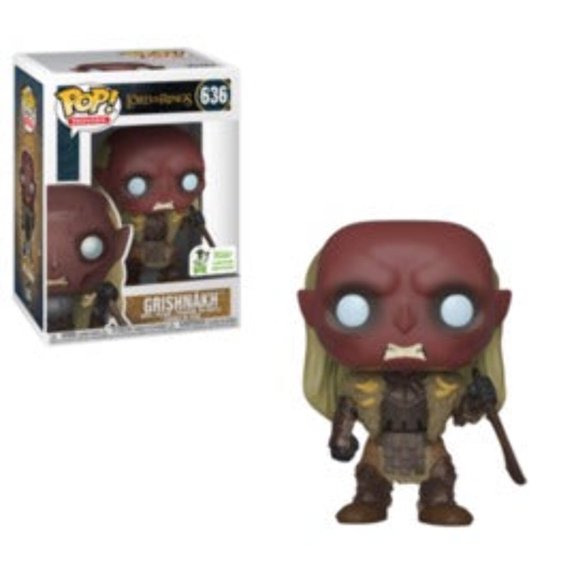 Collectible Funko POP! Movies: The Lord Of The Rings - Grishnakh (2019 ECCC)(Damaged Box) #636