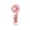 Pink, variant on Portable Handheld Mist Fan, USB Rechargeable Mini Cooling Fan with Spray, 4 Speed Personal Fan for Travel, Office, Outdoor & Summer Use(White)