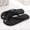 Red, variant on FAMTKT Women Beach Summer Casual Flip Flop Sandals Flat Arch Support Thong Sandals Non-Slip Bathroom Shower Shoes