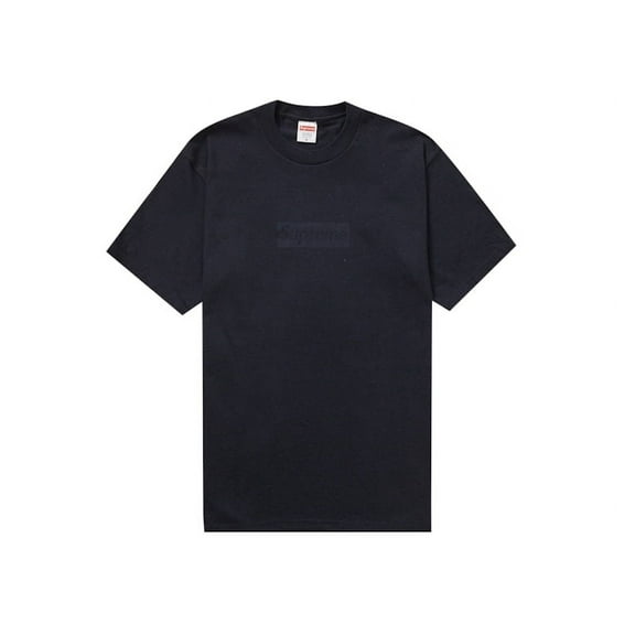 Supreme Men's Tonal Box Logo Tee Black, from StockX