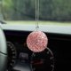 thumbnail image 3 of Accesorios de coche brillante para hombre, accesorios colgantes brillantes para espejo de coche, adorno brillante con diamantes de imitación para coche, espejo retrovisor del coche, decoración del hog Feliz Sencillez, 3 of 5