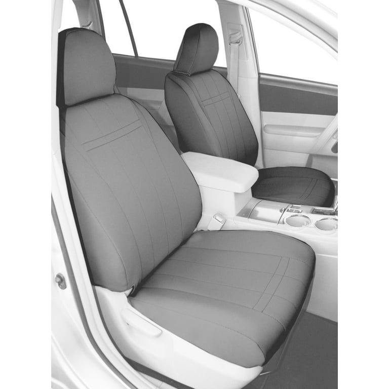 Neosupreme Seat Covers Light Grey Insert and Trim 2014 Honda Pilot HD192 08NA in Stock CalTrend